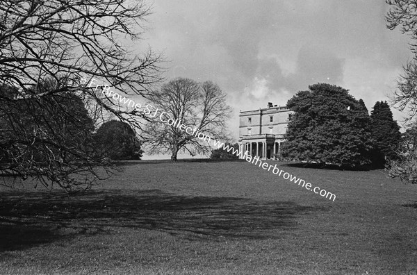 ROCKINGHAM HOUSE   FROM WEST